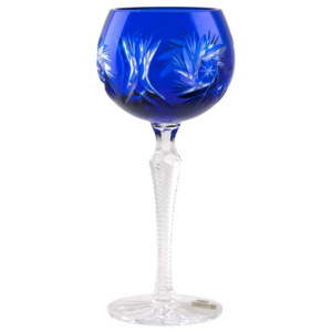 Sklenice na víno Pinwheel, barva modrá, objem 190 ml