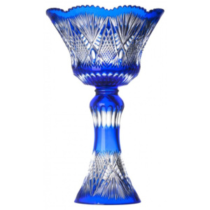 Váza Gabriela, barva modrá, výška 455 mm