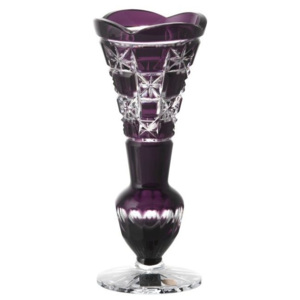 Váza Lada, barva fialová, výška 180 mm