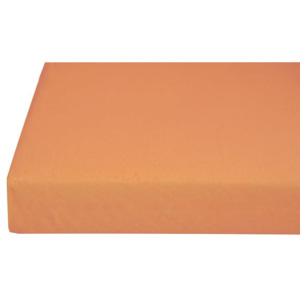 Flanelové prostěradlo oranžové 180x200cm