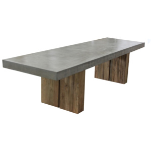 Jídelní stůl betonový Velikost: 90 x 300 cm