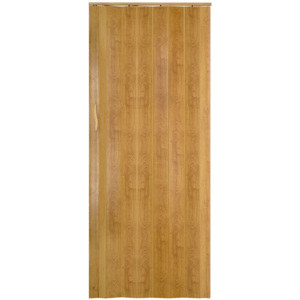 Shrnovací dveře ST4 Světlý dub ,57 cm