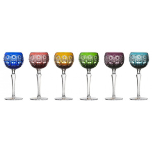 Set Sklenice na víno Petra 190, barva mix barev, objem 190 ml