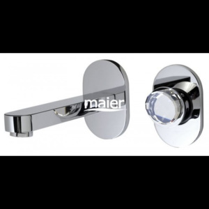 Maier 78.413 chr baterie umyvadlová Muse Diamond P, chrom krystal FULL s výpustí