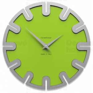 CalleaDesign 10-017 Roland zelené jablko-76 35cm nástěnné hodiny