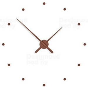Nomon OJ čokoláda 80cm nalepovací hodiny