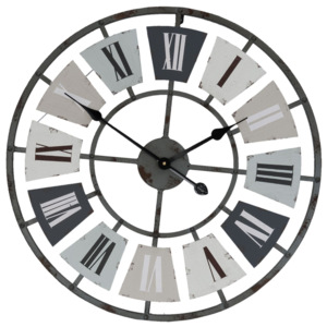 Maxi nástěnné hodiny s římskými číslicemi