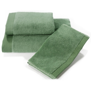 Soft Cotton Malý ručník MICRO COTTON 32x50 cm. Malý froté ručník MICRO COTTON 32x50 cm z micro bavlny je zárukou nejvyšší kvality. Vlákna mají vyšší absorpci a udržují barevnou stálost. Zelená