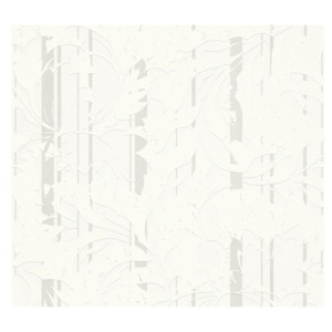 32790-1 tapety na zeď New Look | 0,53 x 10,05 m | bílá, metalická, krémová