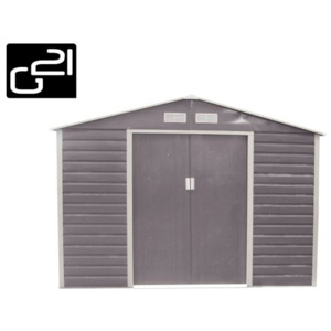 G21 GAH 706 Zahradní domek - 277 x 255 cm, šedý