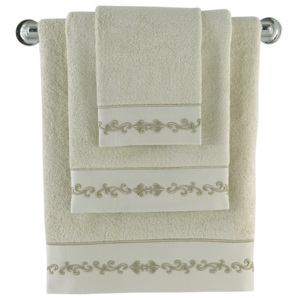 Soft Cotton Malý ručník bambusový BARON 32x50 cm. Až 4x větší savost než u bavlny, přirozeně antibakteriální obličejový nebo jako bidetový ručník BARO