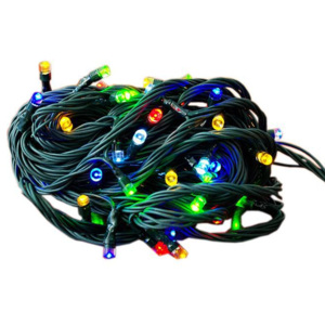 Zahradní světelný řetěz Garth - 50x LED dioda - barevná