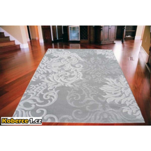 Luxusní kusový koberec akryl Riasan šedý, Velikosti 200x290cm