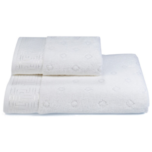 Soft Cotton Ručník VERA 50x100 cm. Froté ručníky VERA 50x100 cm se vzorem VERSACE, široká nabídka barev, z česané bavlny s antibkteriální ochranou. Bí