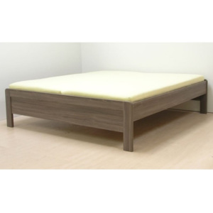 Dřevěná postel Karlo s nízkým čelem 200x90