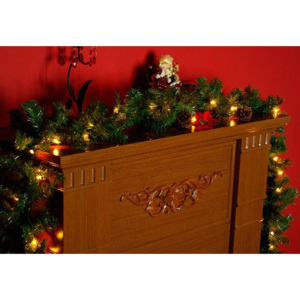 Nexos 29212 Osvětlený vánoční řetěz zkrášlí váš domov v období Vánoc