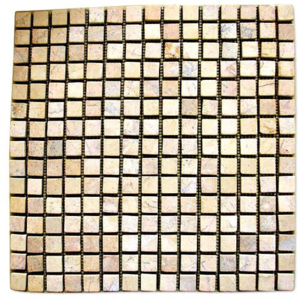 Divero Garth 27855 Mramorová mozaika krémová 30 x 30 cm 1 ks