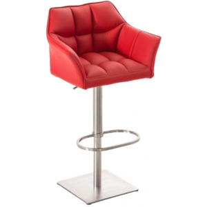 Barová židle Darso II., ekokůže (Červená) csv:101673802 DMQ