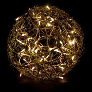 Dekorace - Světelná koule o průměru 30 cm - 50 LED diod