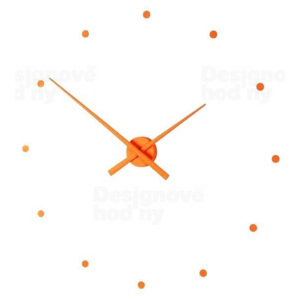 Nomon OJ oranžové 80cm nalepovací hodiny