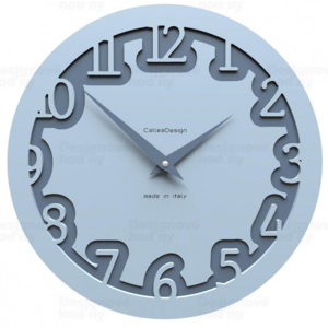 CalleaDesign 10-002 Labirinto zelené jablko-76 30cm nástěnné hodiny