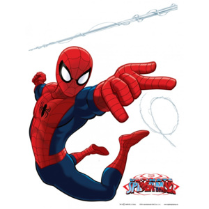 Spiderman - samolepka na zeď 65 x 85 cm