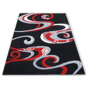 Kusový koberec Esíčka černý, Velikosti 190x270cm