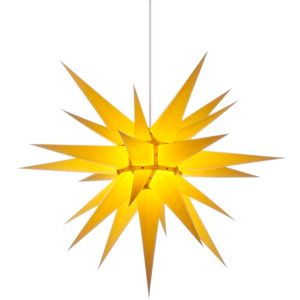 Herrnhutská hvězda i7 - žlutá, Ø 70 cm