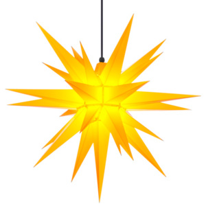 Herrnhutská hvězda A7 - žlutá, ∅ 70 cm