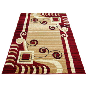 Kusový koberec PP Donate červený, Velikosti 40x60cm