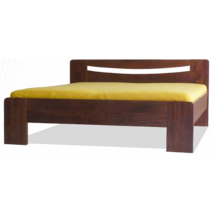 Dřevěná postel Carlo 50 plus 200x100 Dub