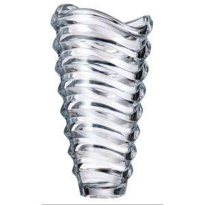 Váza Wave, bezolovnatý crystalite, výška 340 mm