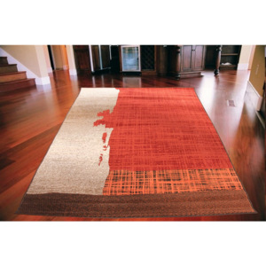 Kusový koberec PP Shad oranžový, Velikosti 280x365cm
