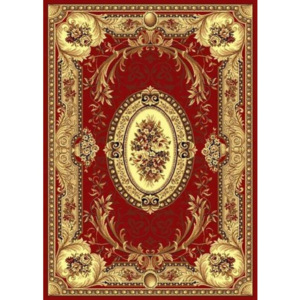 Kusový koberec PP Ketran červený, Velikosti 50x80cm