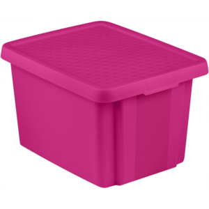 CURVER Úložný box s víkem 26L - fialový