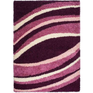 Kusový koberec Shaggy Chiara fialový, Velikosti 120x170cm