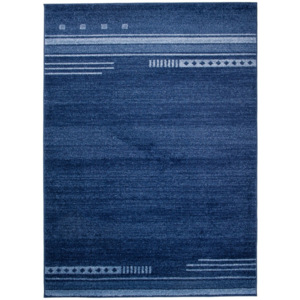 Kusový koberec Vzor modrý, Velikosti 80x150cm