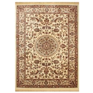 Kusový koberec Mashhad béžový, Velikosti 133x190cm