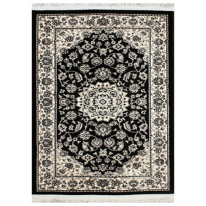 Kusový koberec Širáz černý, Velikosti 80x200cm