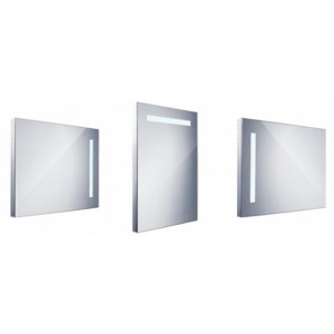 Koupelnové LED zrcadlo s ostrými rohy, 600x800mm