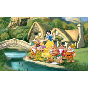 Fototapeta, Tapeta Disney Princesses - Sněhurka, (211 x 90 cm)
