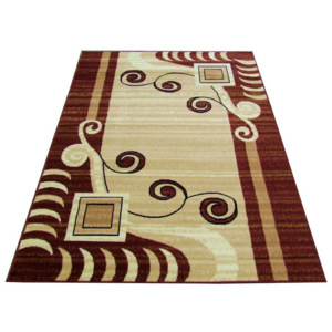 Kusový koberec PP Donate hnědý, Velikosti 50x90cm