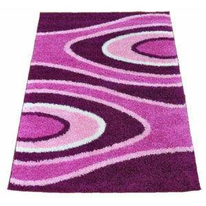 Kusový koberec Shaggy Luna Uberto fialový, Velikosti 200x290cm