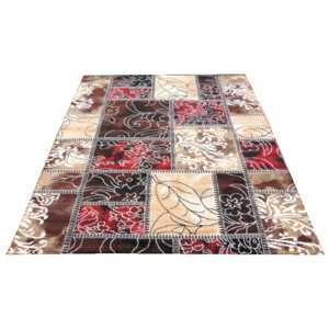 Kusový koberec PP Marion hnědočervený, Velikosti 100x190cm