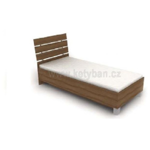 Skippi Dřevěná postel Luna 200x90 Olše