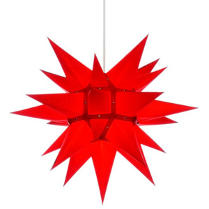 Herrnhutská hvězda i4 - červená, ∅ 40 cm