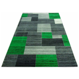 Kusový koberec PP Geoda zelený, Velikosti 80x150cm