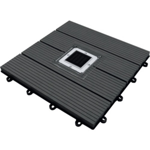 Klick dlaždice Konsta LED WPC 30 x 30 cm, antracit