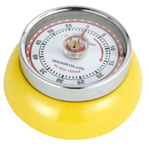 Kuchyňská magnetická minutka Speed žlutá