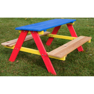 Dětský zahradní dřevěný set PIKNIK FSC - OEM R02753